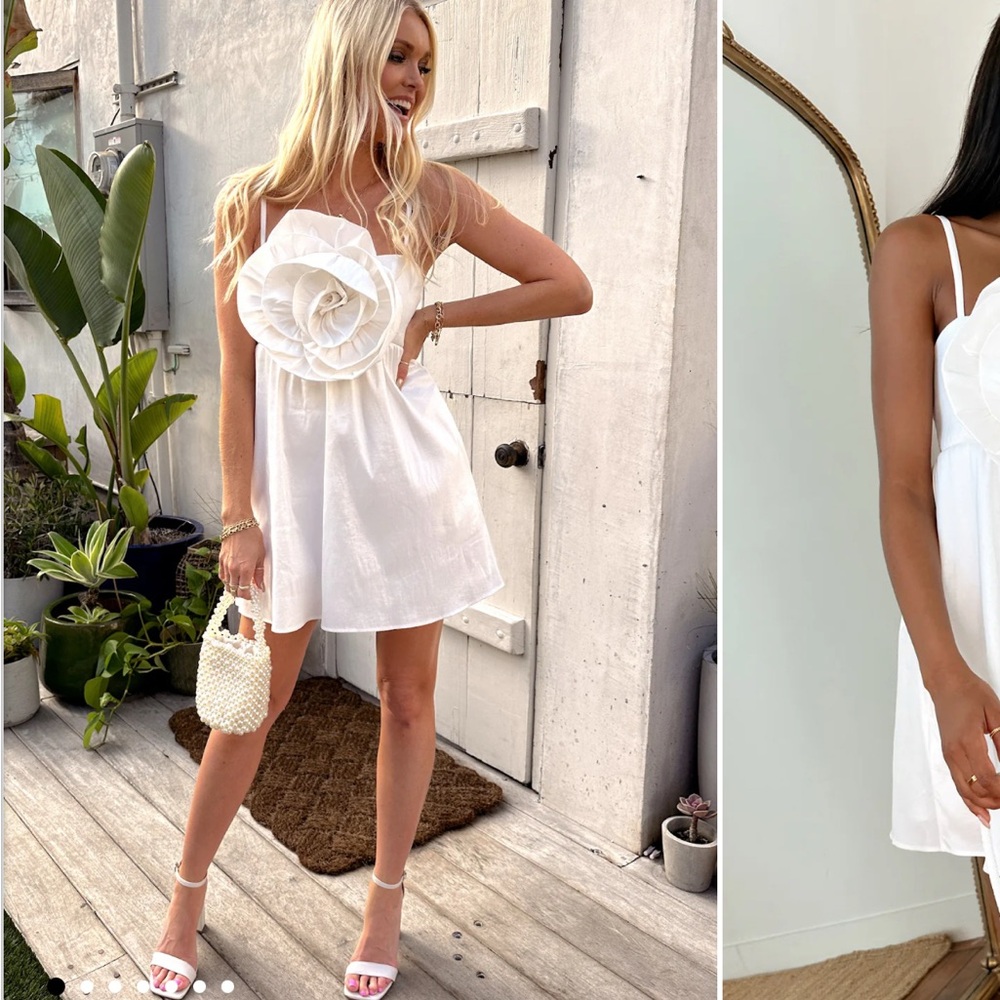 PRICE DROP! Show Me Your MuMu White Mini Dress